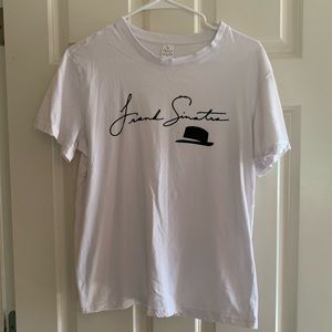 White Frank Sinatra T-shirt
